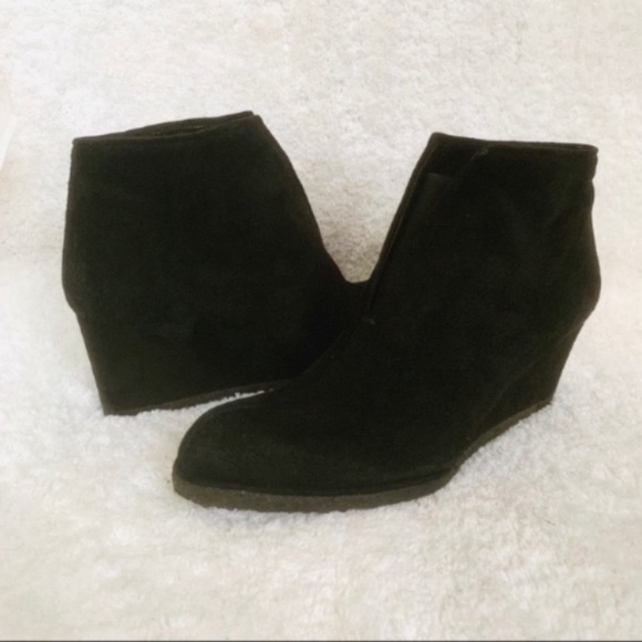Stuart Weitzman Black Wedge Bootie - Picture 8 of 8